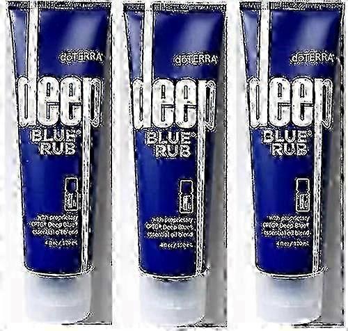 Dypblå rub 120ml kroppsolje