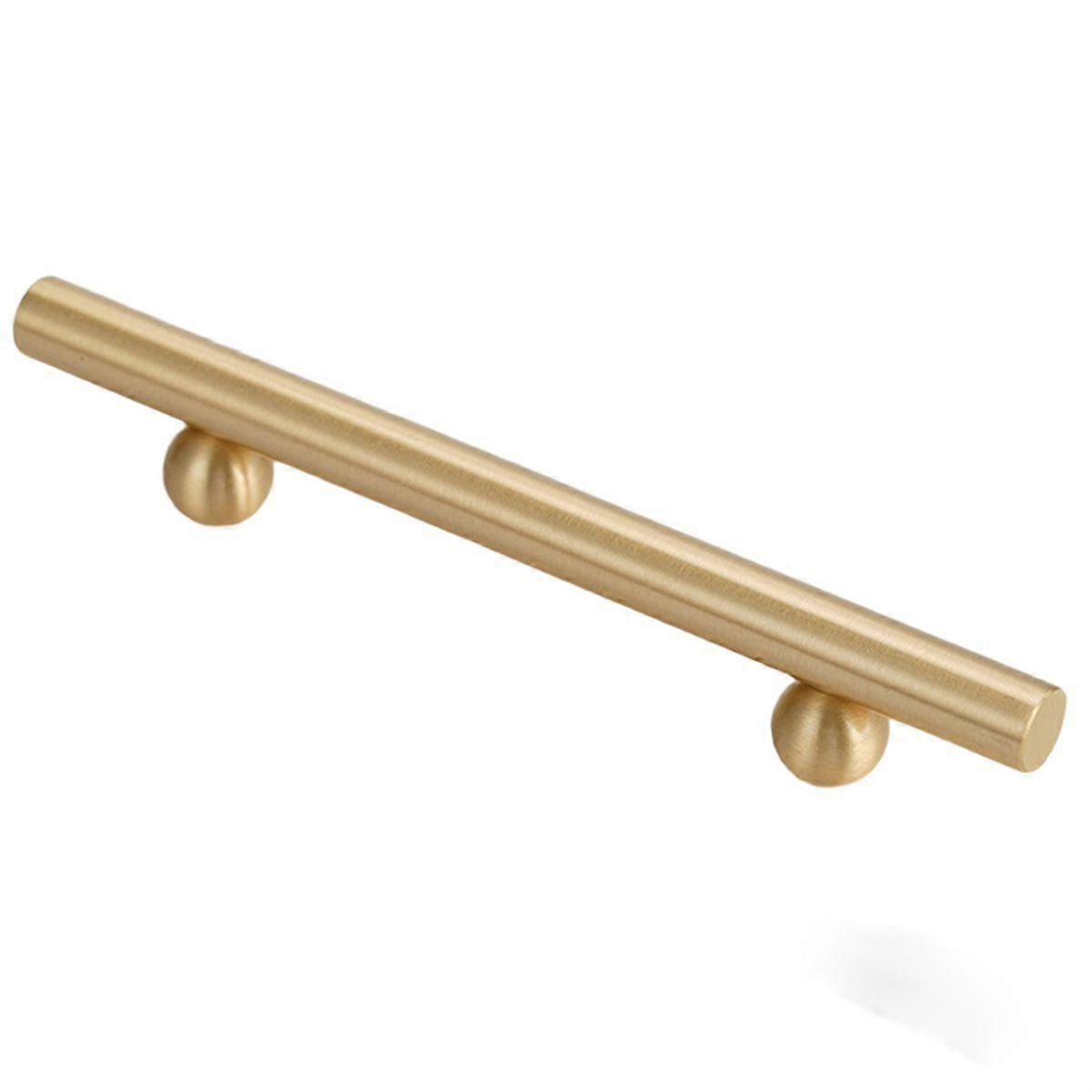 Brass Cabinet Handle - Modern Minimalist Design for Wardrobe and Drawer C