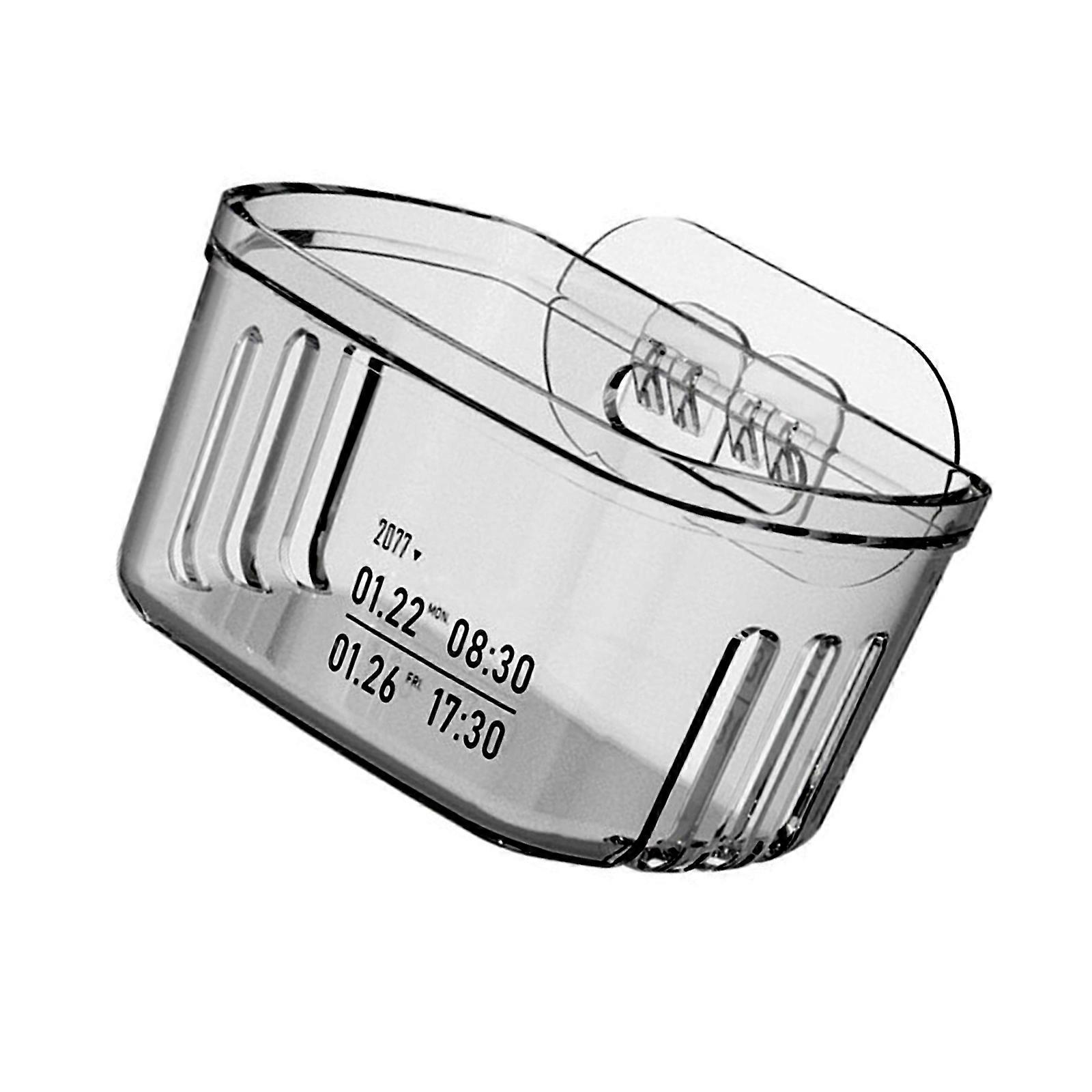 Clear Wall mounted Storage Solution Convenient Wall mounted Storage Stand Holder Practical Storage Organizer Box  Transparent gray