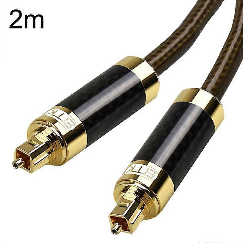 GM/A8.0 Digital Optical Fiber Audio Cable, Length: 2m