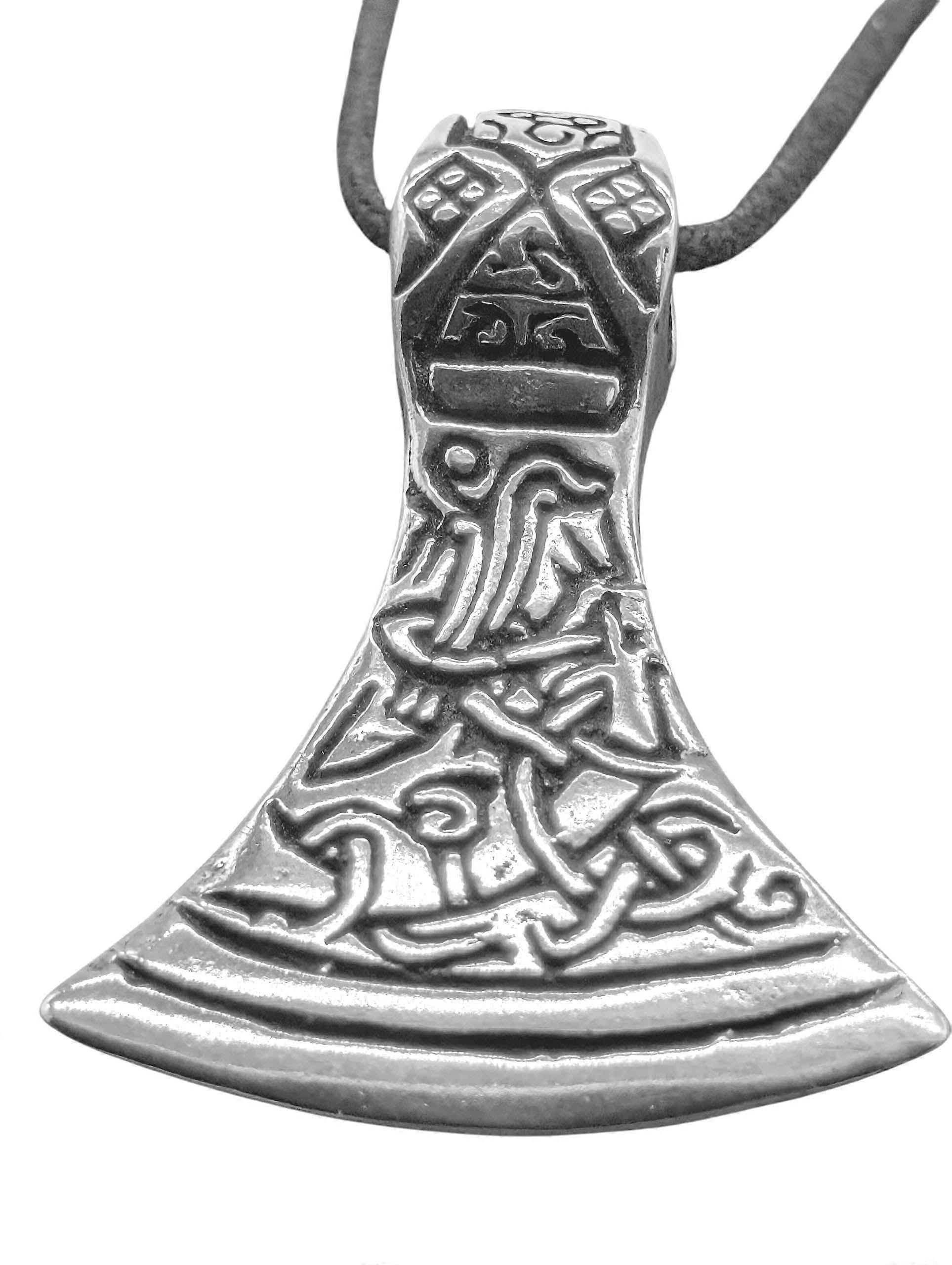 Axe 44 with King's Chain - Silver