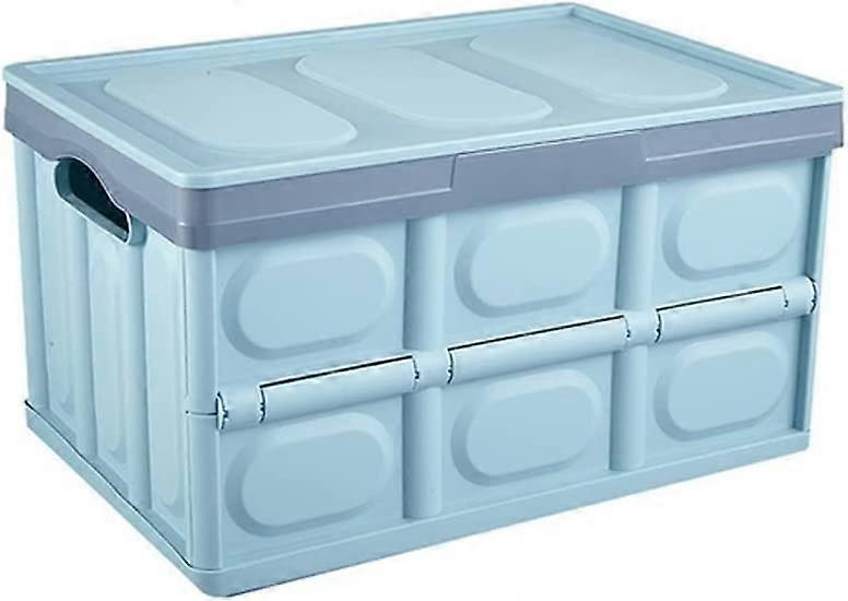 Car Trunk Organizer Large Capacity Folding Storage Box for Camping Travel and Home Use