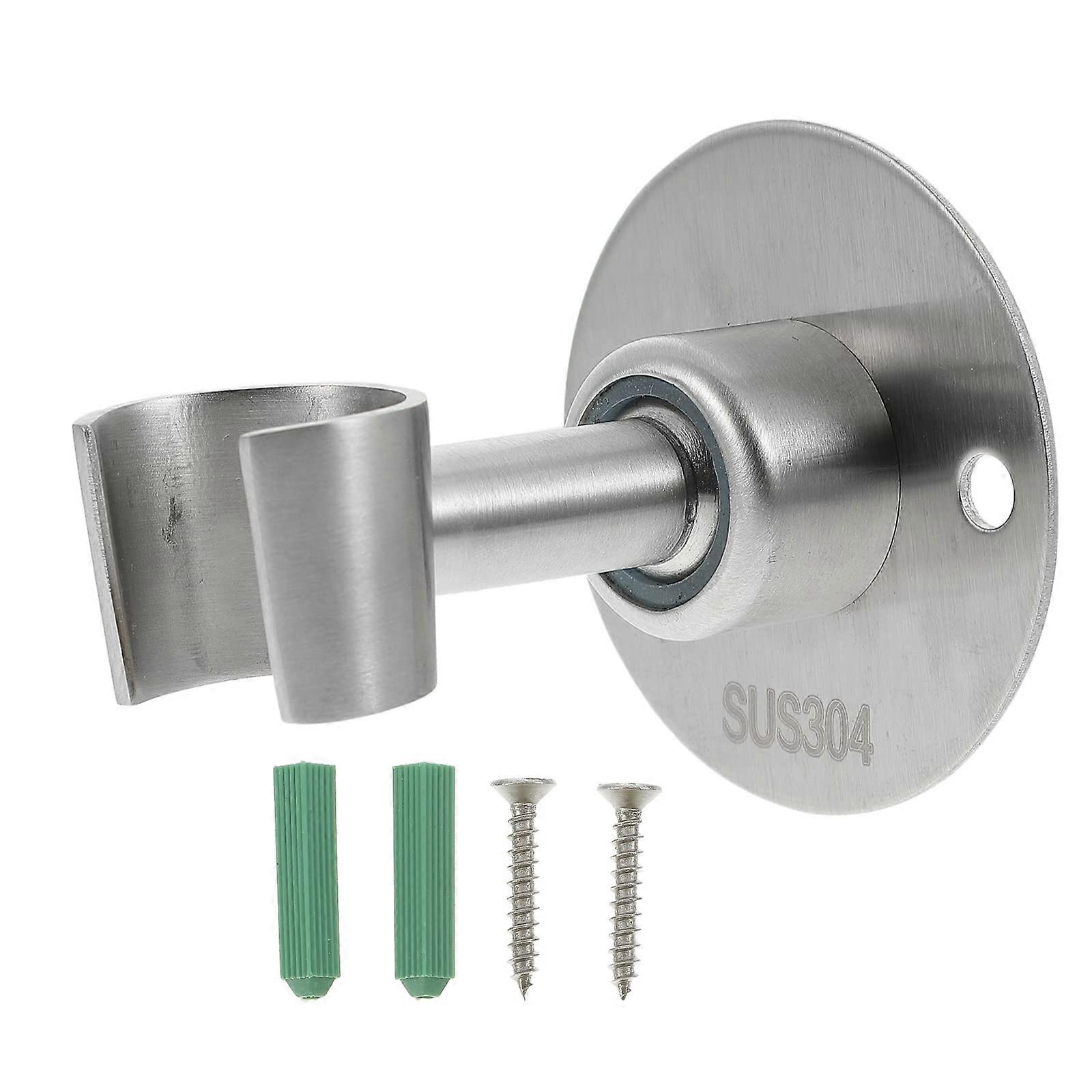 Adjustable Wall Mounted Shower Head Holder Bracket for Universal Handheld Bathroom Use