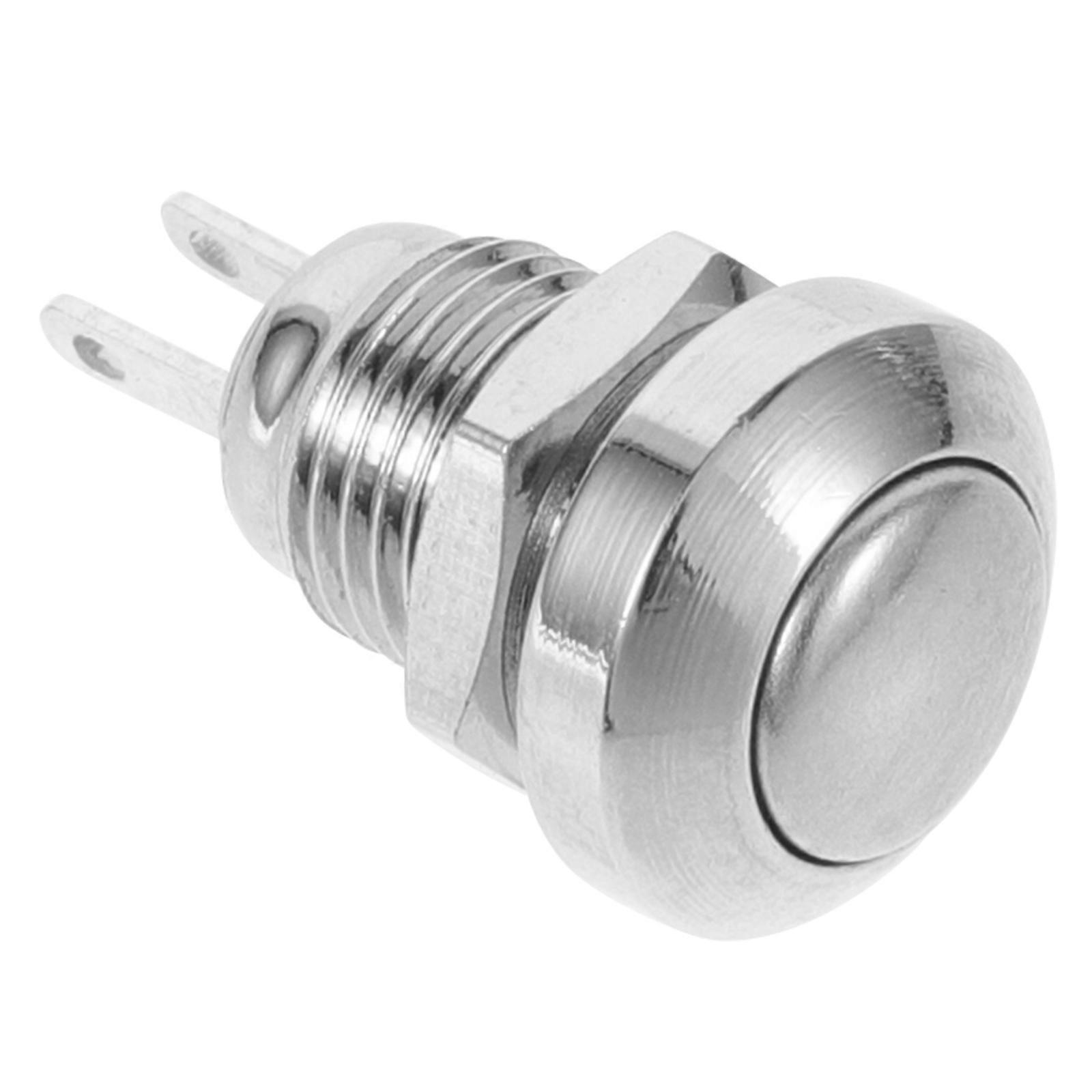 Auto Reset Button Switch Momentary Starter Button Designed For Home Use 1Set