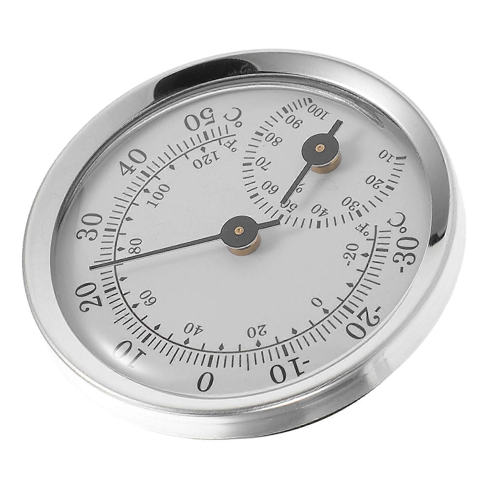 Snowstorm Analog Hygrometer Mini Thermometer for Measurement