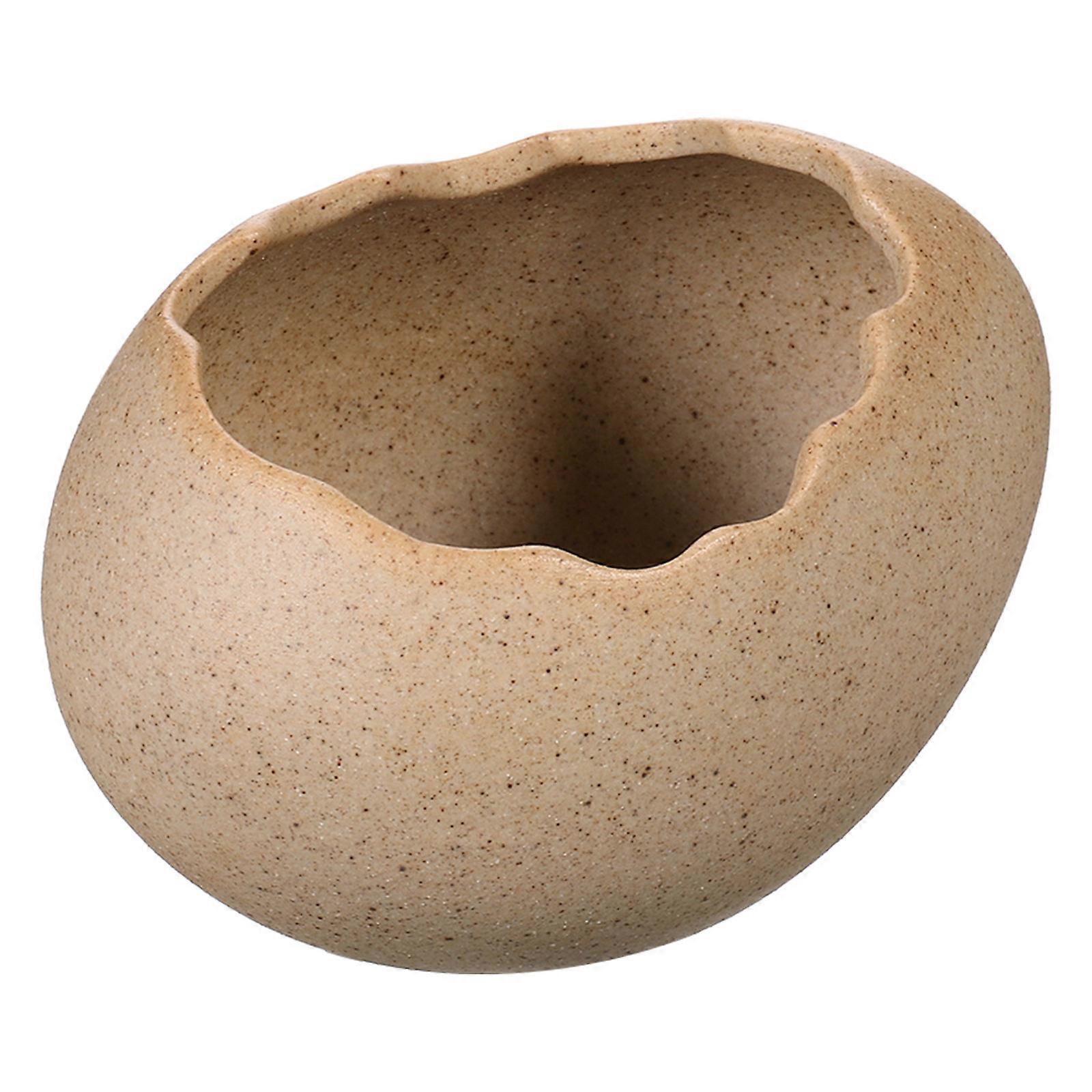 Deviled Egg Holder Decorative Item Artistic Design Family Friends Birthday Easter 220ml Broken Eggshell Shape 1Set