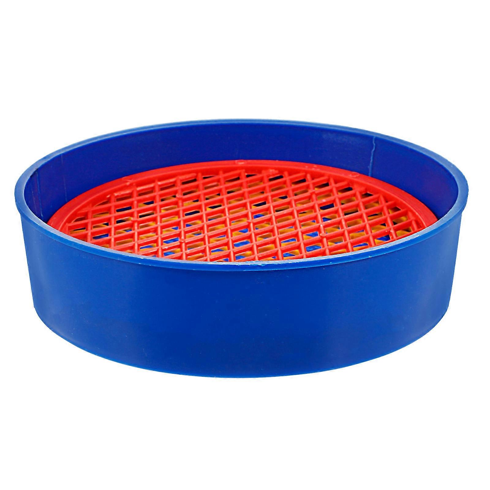 Plastic Soil Sifter Manual Soil Sieve for Gardening Use 3Sets Garden Tools