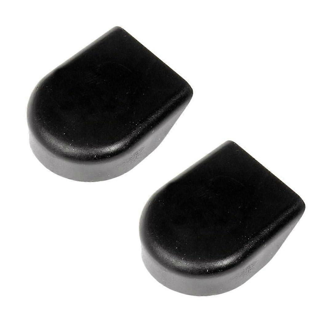 Black Plastic Windshield Wiper Arm Nut Cover for Toyota Pickup 19901995, Rust and Weather Resistant