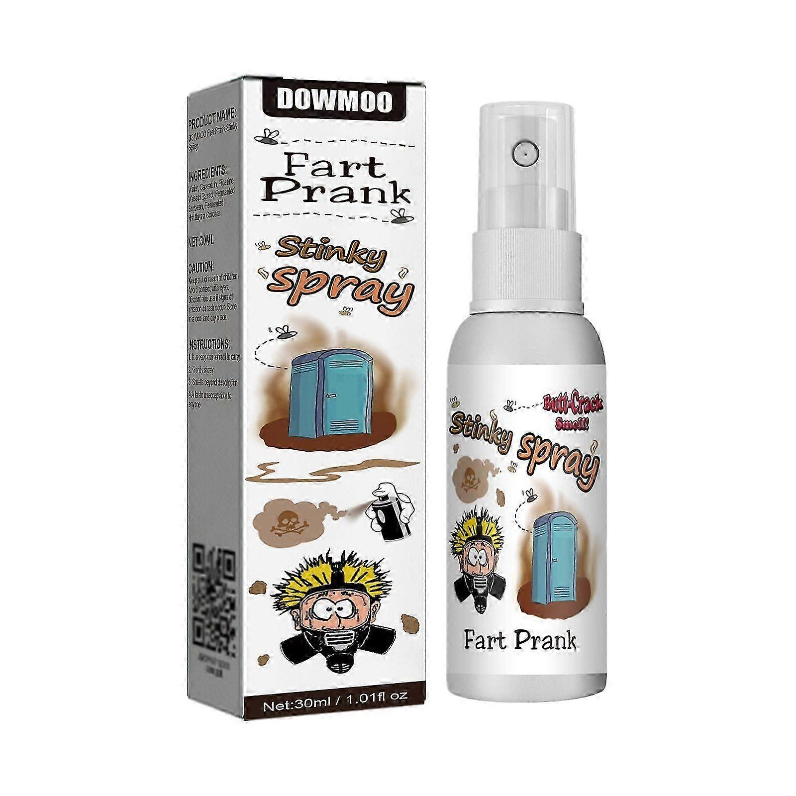 Hilarious Long-Lasting Fart Spray for Pranks & Laughter  Portable, Easy to Use