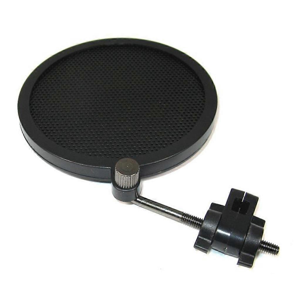 Wind Screen Filter Mic Shield for Studio Microphone Black