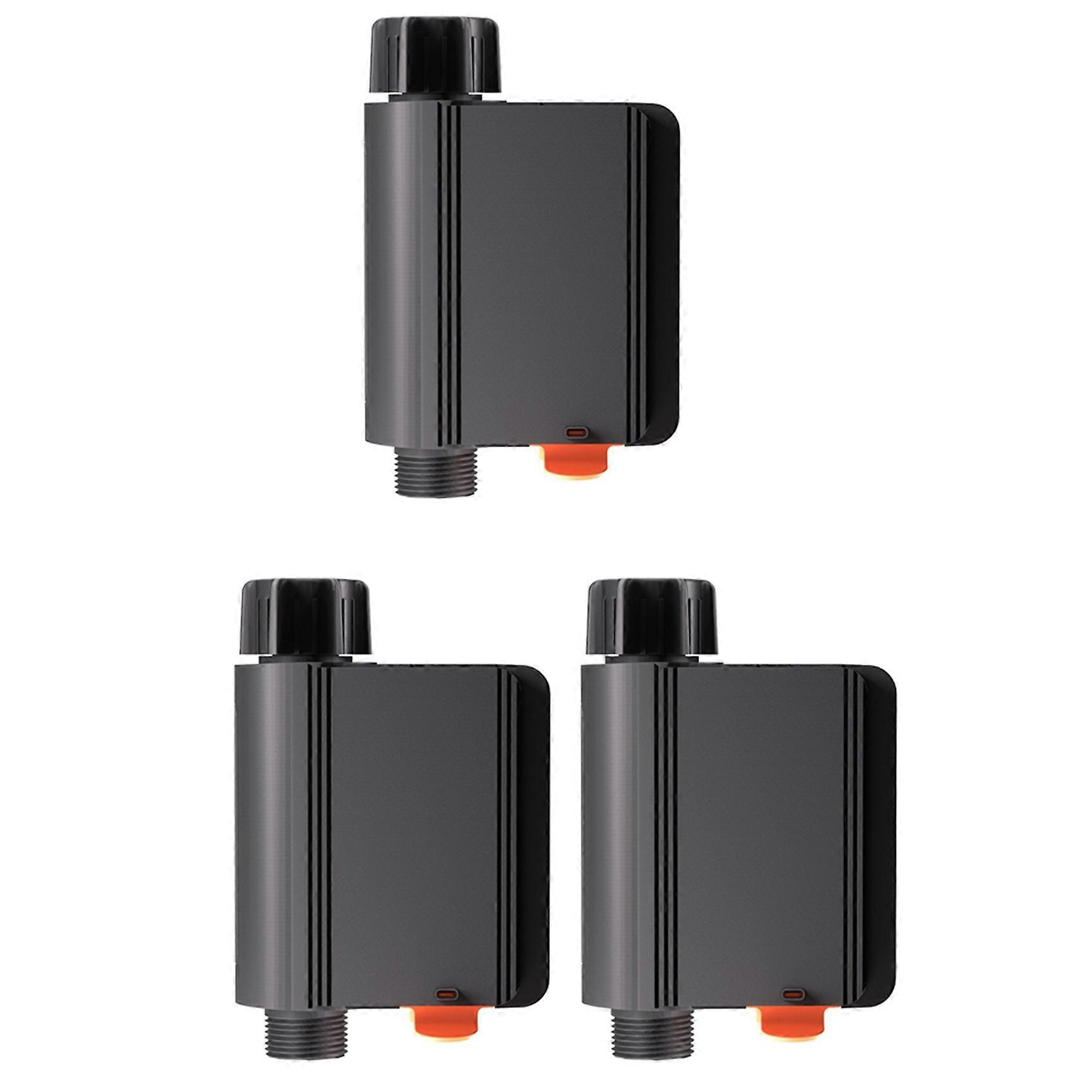 3X Zigbee Smart Water Valve Smart Timing Irrigation Switch IP55 Automatic Irrigation Easy Install Remote Control B