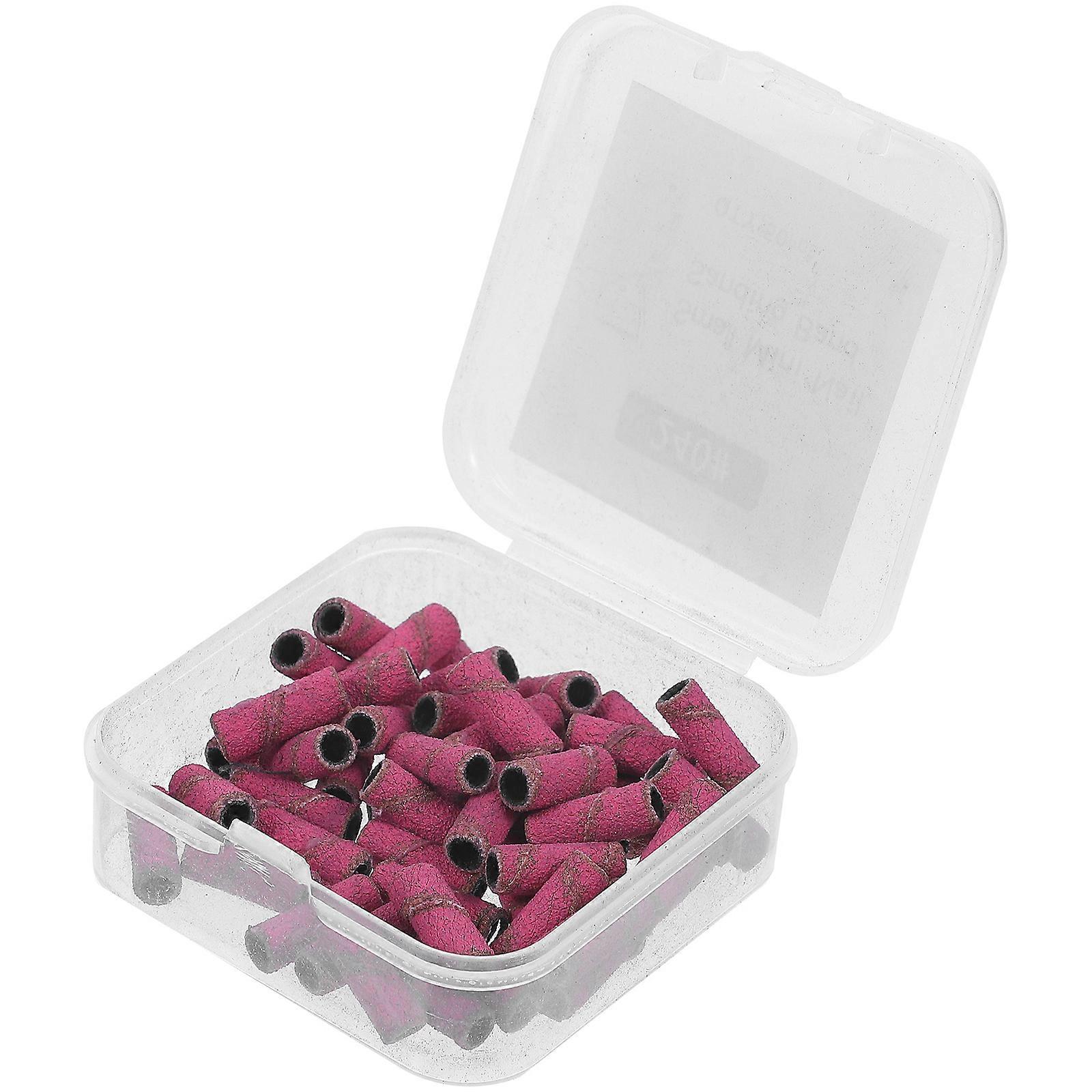 Nail Sanding Bands for Nail Drill Bits Manicure Use 200Pcs Set