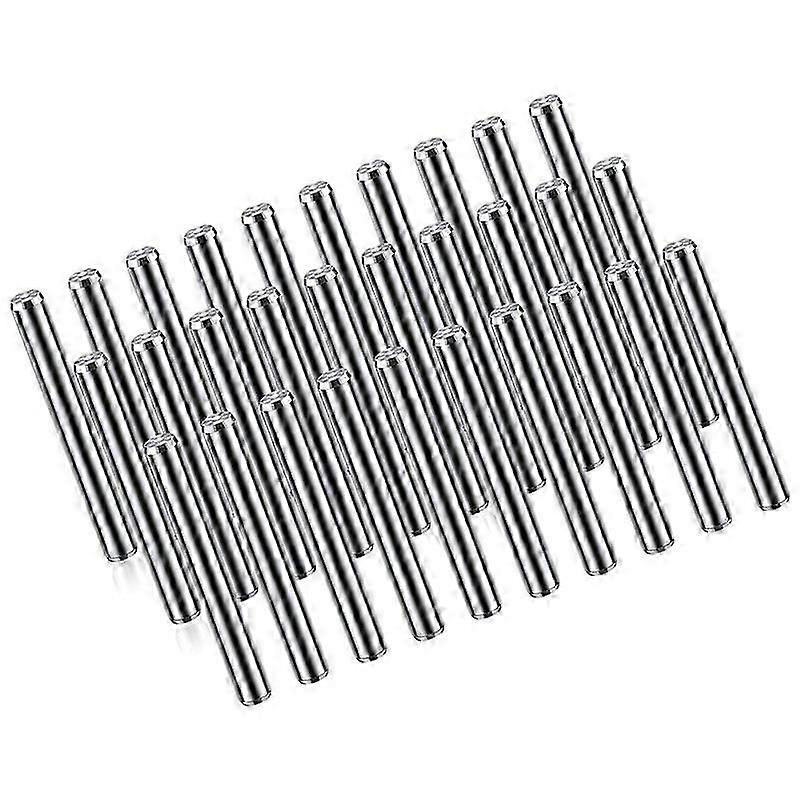 30-Pack Untarnished Shelf Support Dowels, Oxidation-Resistant Cabinet Mounting Hardware