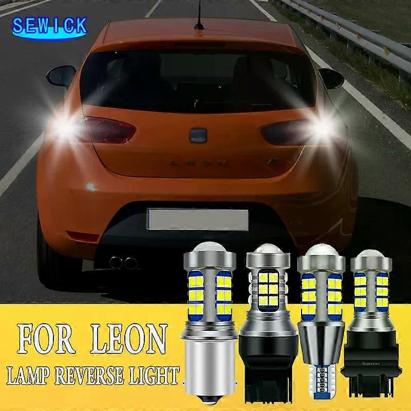 2pcs LED Reverse Light For Seat Leon 1 MK1 1M 2 MK2 1P Accessories 1999-2012 2006 2007 2008 2009 2010 2011 Backup Back Up Lamp