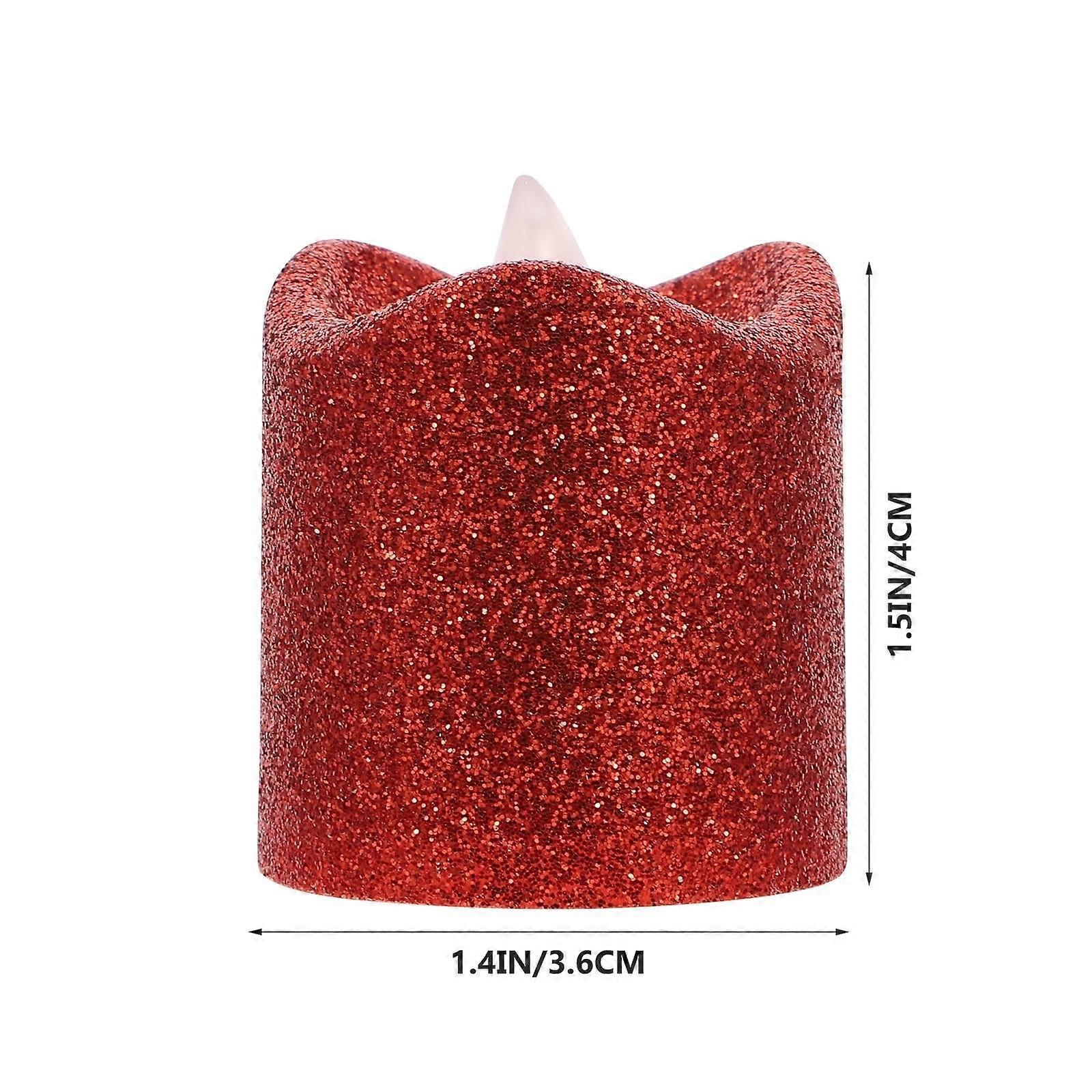 Wave Candle Light Flameless Electric Candle Light Decor 24Pcs Pack