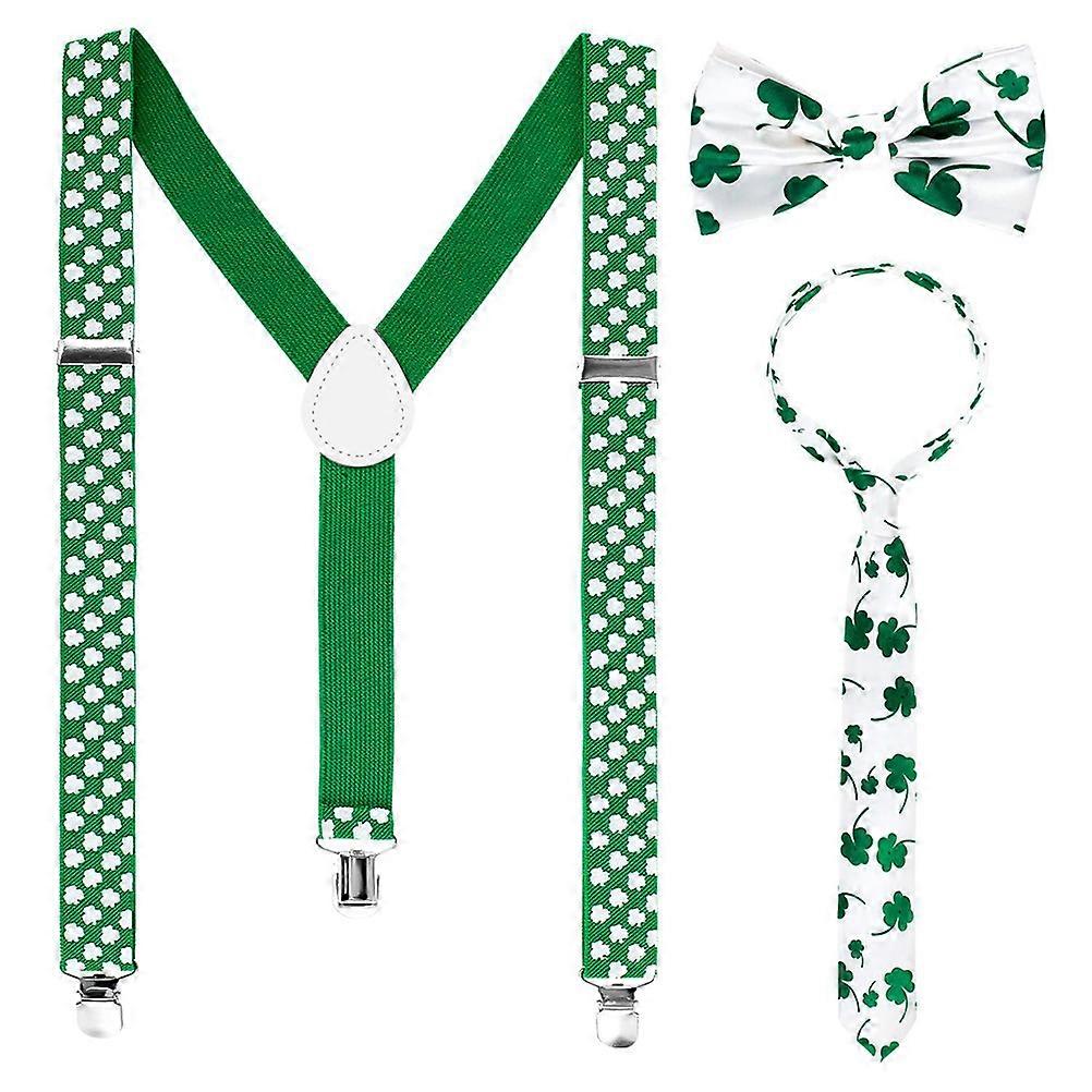 St. Patrick's Day Accessories Hat Set for Party Use 7Pcs