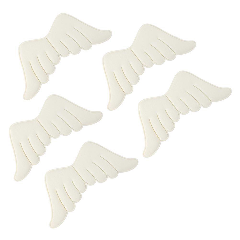 Angel Wing Cloth Patch DIY Sewing Applique for Decorative Use 5Pcs