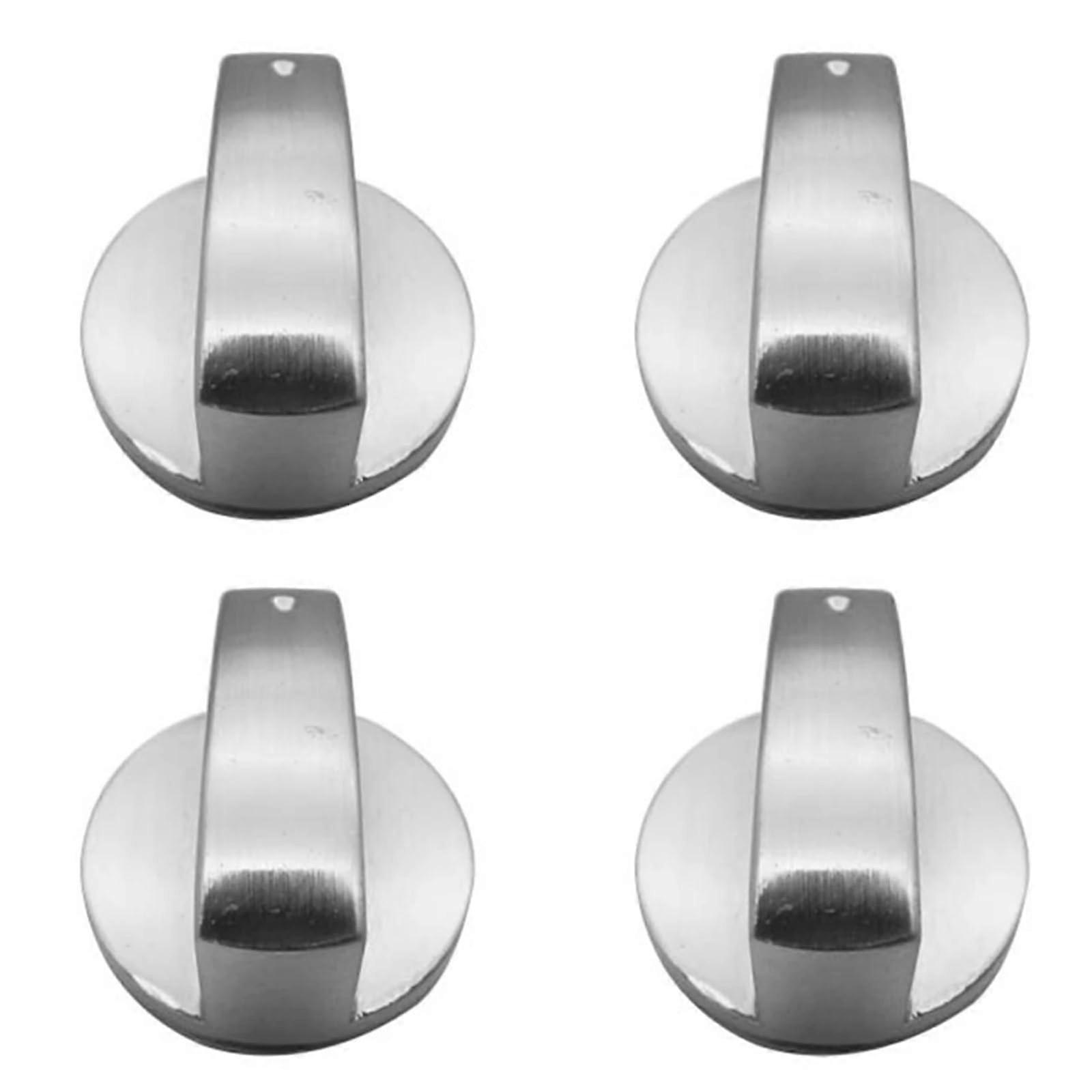 Gas Stove Knobs Set 4pcs Durable RustResistant Universal Stove Control Knobs for Kitchen Cooktop