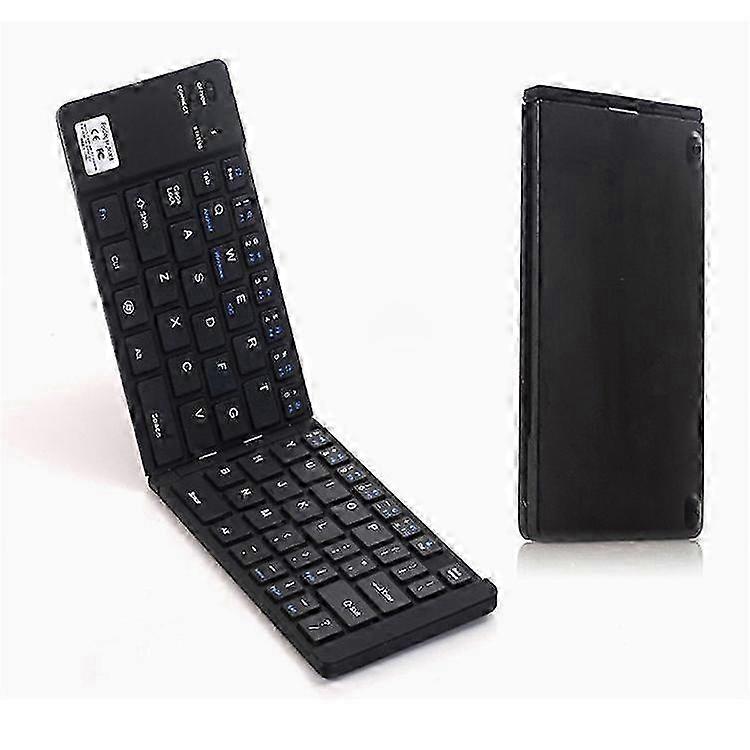 2025 F66 Foldable Bluetooth Wireless 66 Keys Keyboard, Support Android / Windows / iOS