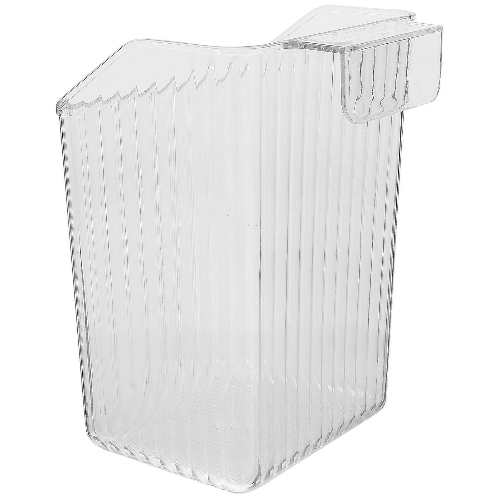 Kitchen Hanging Waste Basket Plastic Trash Can for Storage Use 4Pcs