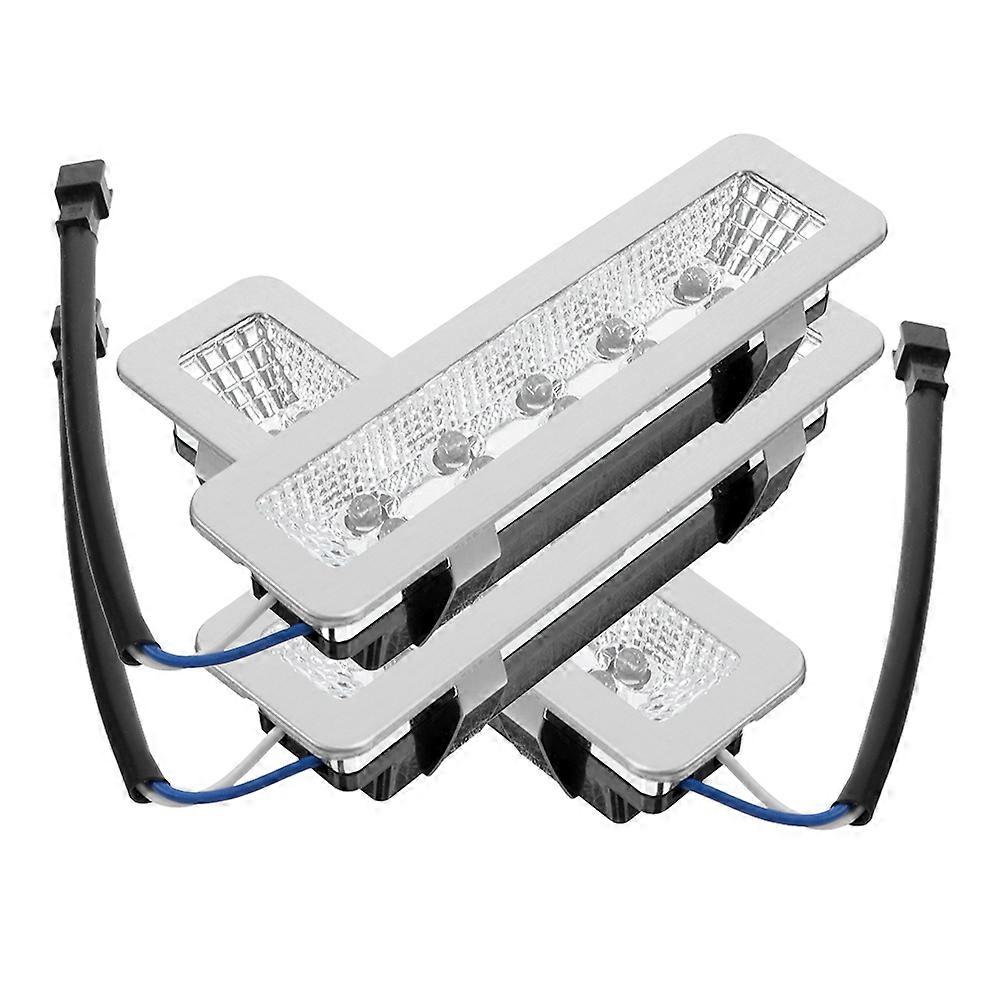 Rectangle Cooker Lights LED Cooker Lamp for Kitchen Use 12Pcs Silver