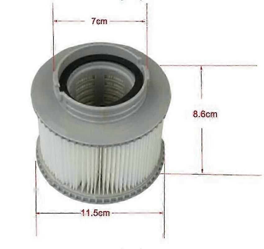 2026 2 Pack Spa Filter Replacement Filter Cartridge Mspa Replacement Filter