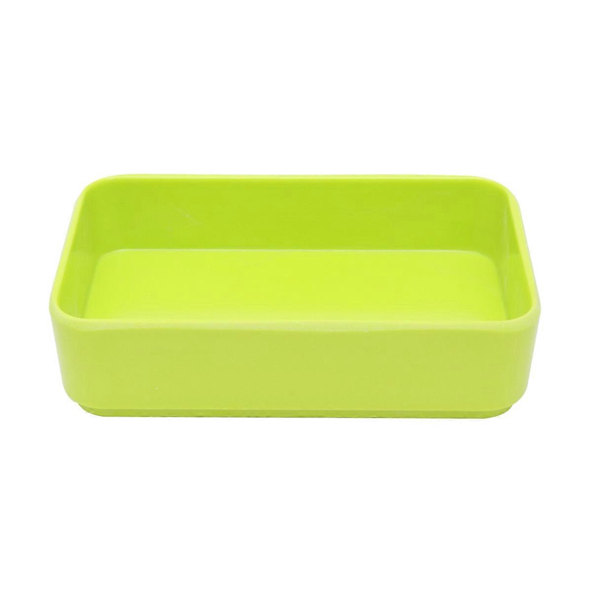 Rectangular Dish Hot Pot Dish for Kitchen Use Green