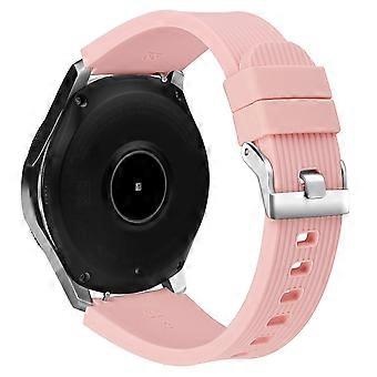 Correa de pulsera de silicona con textura de raya vertical de 22 mm para Samsung Galaxy Watch de 46 mm
