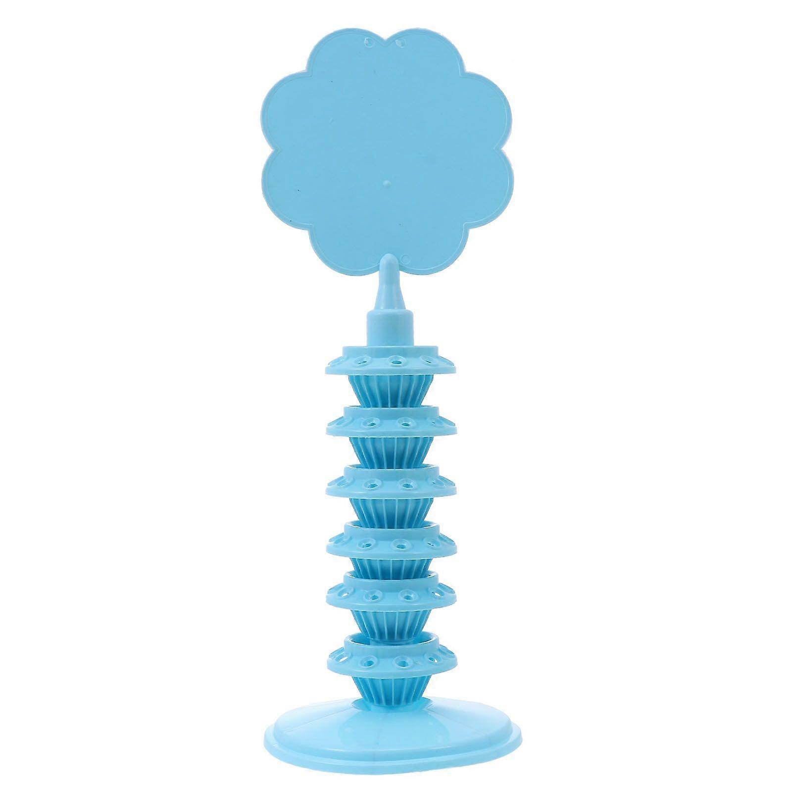 1Pc Creative Lollipop Display Storage Rack Candy Holder Candy Stand (Blue Color)