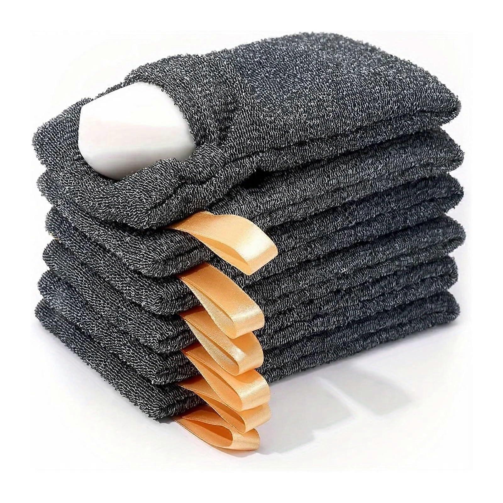 Soap Saver Pouch 20pcs Pack Exfoliating Soap Bag with Easy Grip Drawstring and Fast Foaming Mesh