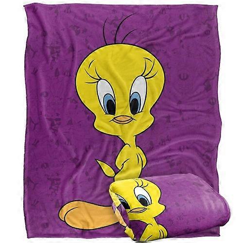 Looney Tunes Character Collage Tweety Blanket