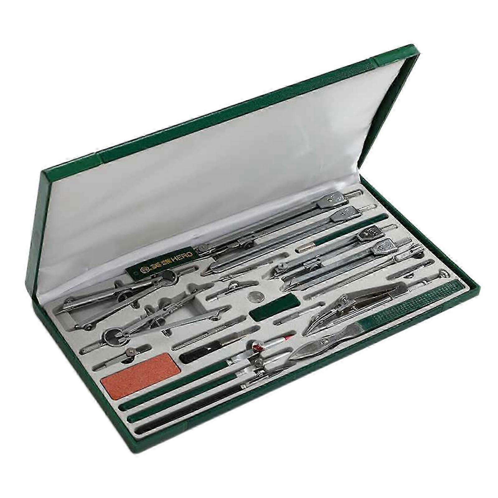 Adjustable Compass Set Pro Circles Precion Architecture Math Office Circle