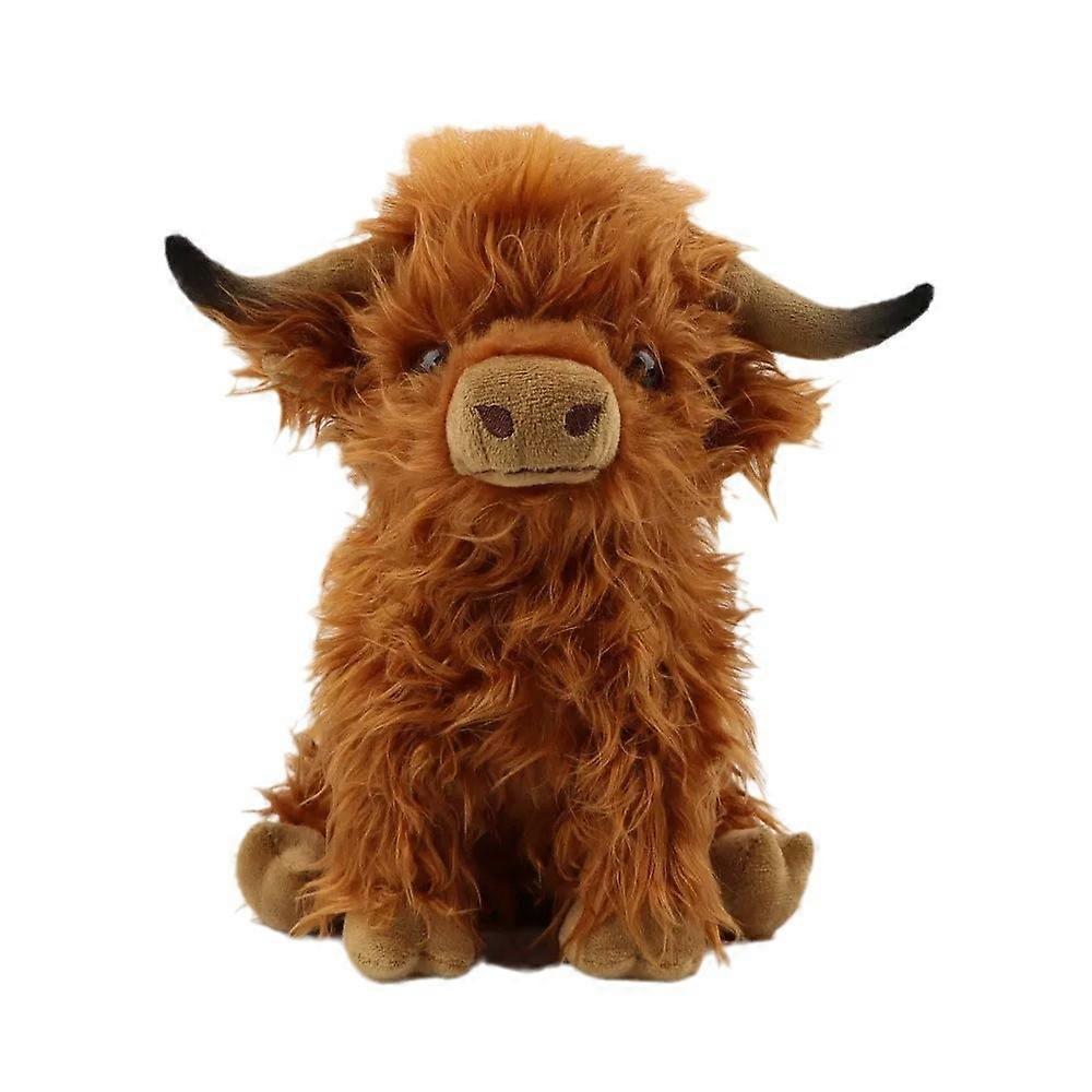 Cute Highland Cow Plush Toy