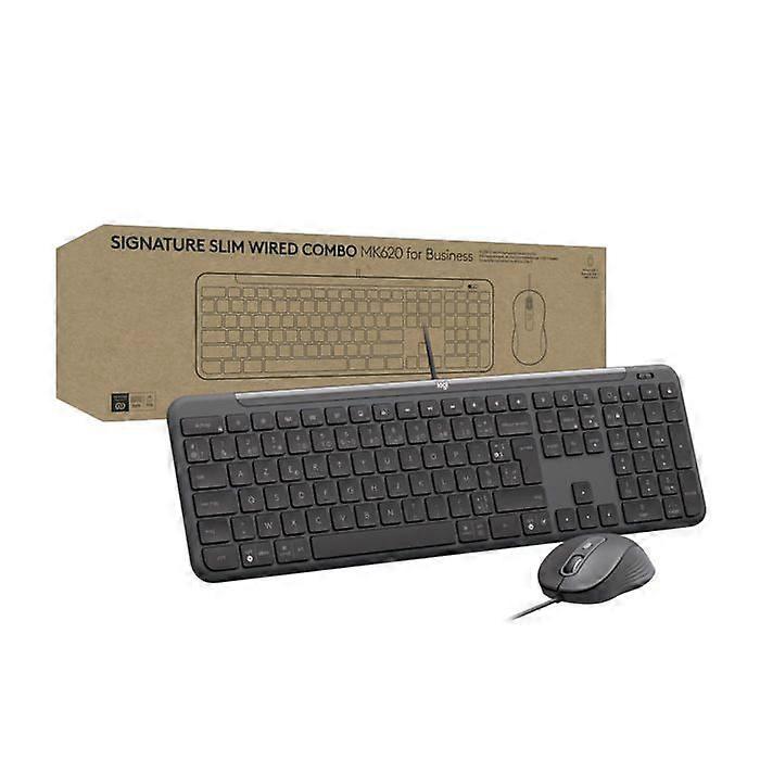 Keyboard-Mouse Set - Logitech - MK620 - USB-C - AZERTY - Graphite