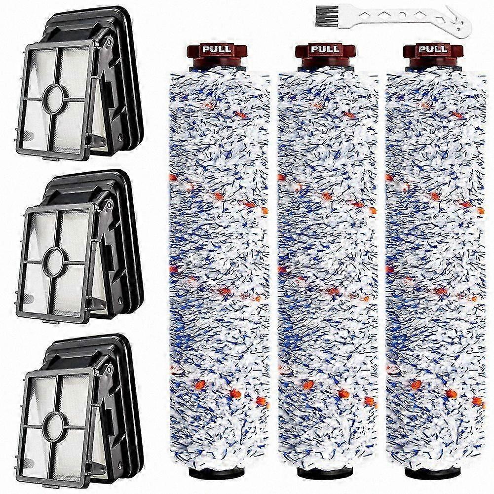 Replacement Roller Brush and Filter Parts for Multi-Surface Cleaning Devices