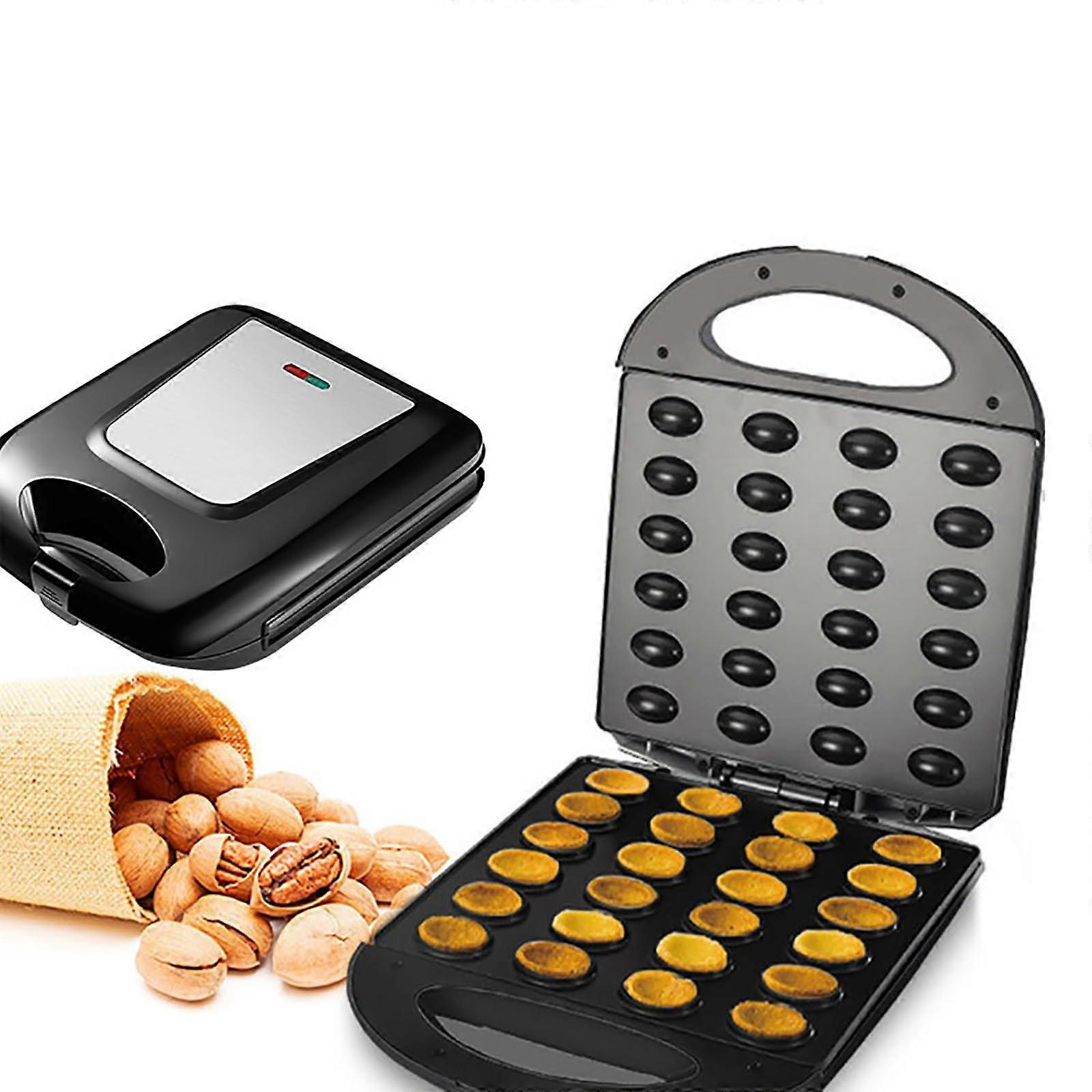 Nut Cake Maker 1400W DoubleSided Heating NonStick Coating with Indicator Light for Home Use