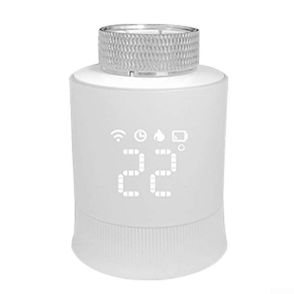 Smart Thermostatic Radiator Valve Zigbee App Control with 1°C Precision and Window Detection