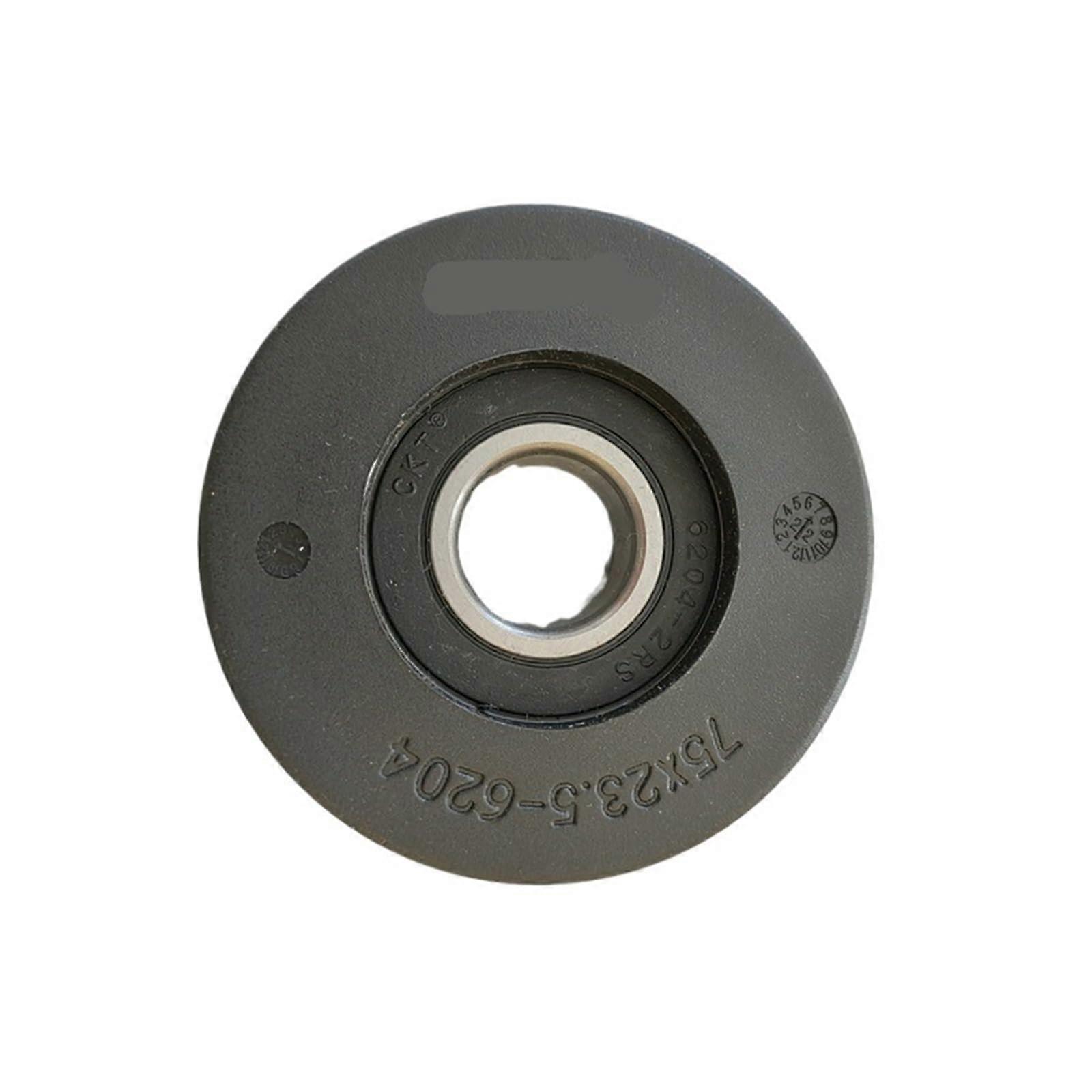 Escalator Step Roller OD75mm W23.5mm 6204 2RS Smooth Durability for Commercial Use