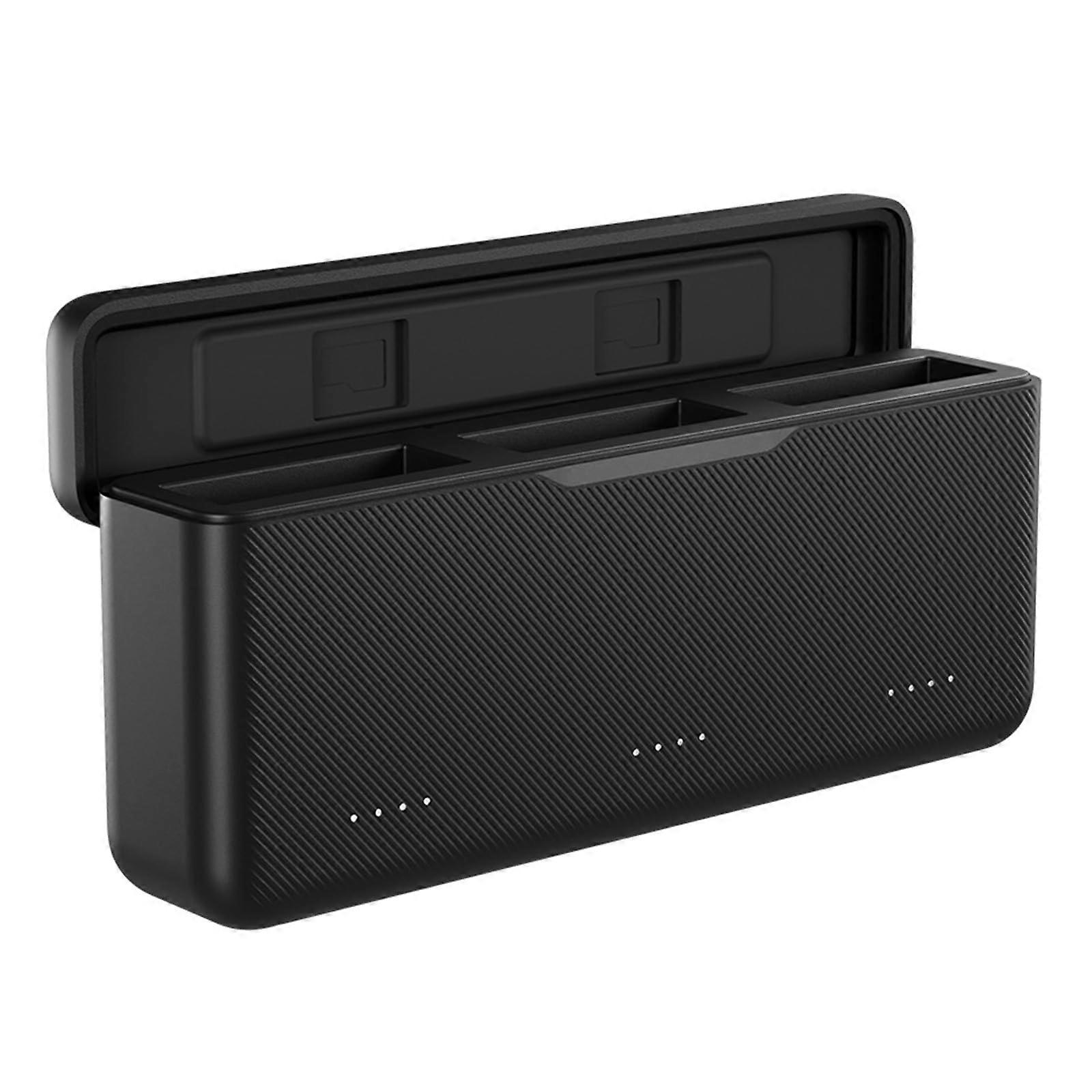 Action Camera Battery Case for DJI Osmo Action 4 with Fast Charging and Memory Card Protection