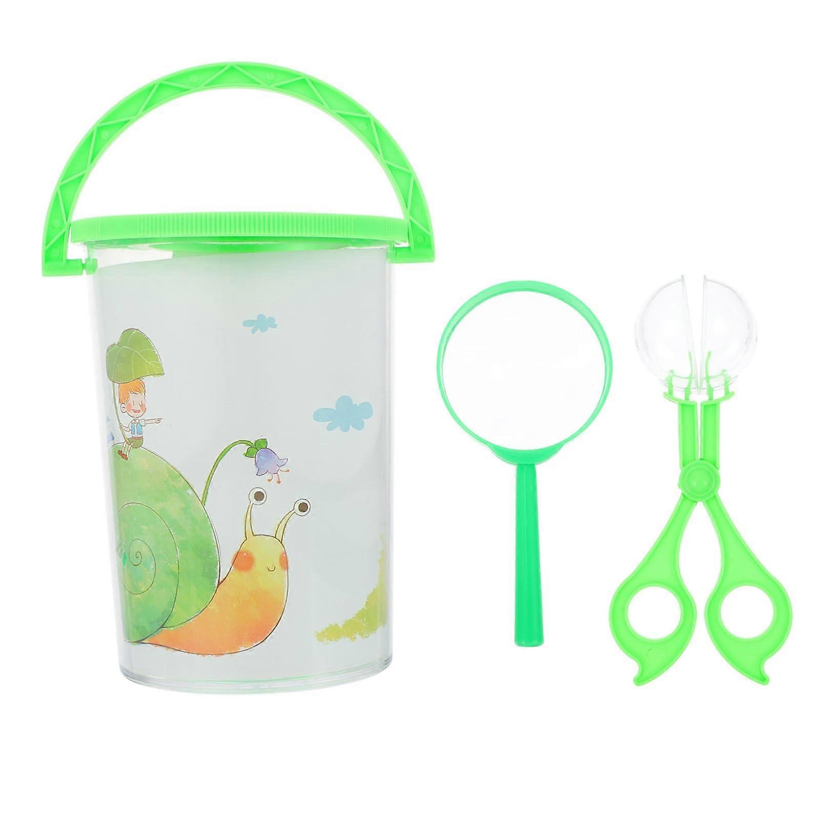 Insect Viewing Container with Magnifying Window, Durable EcoFriendly Bug Observation Kit for Kids