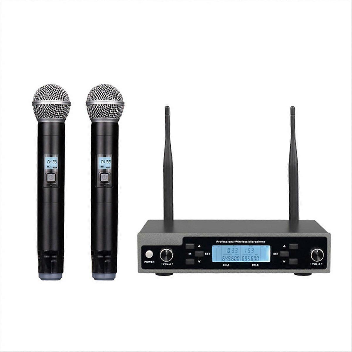 Dynamic Handheld Microphone with Receiver, EU Plug