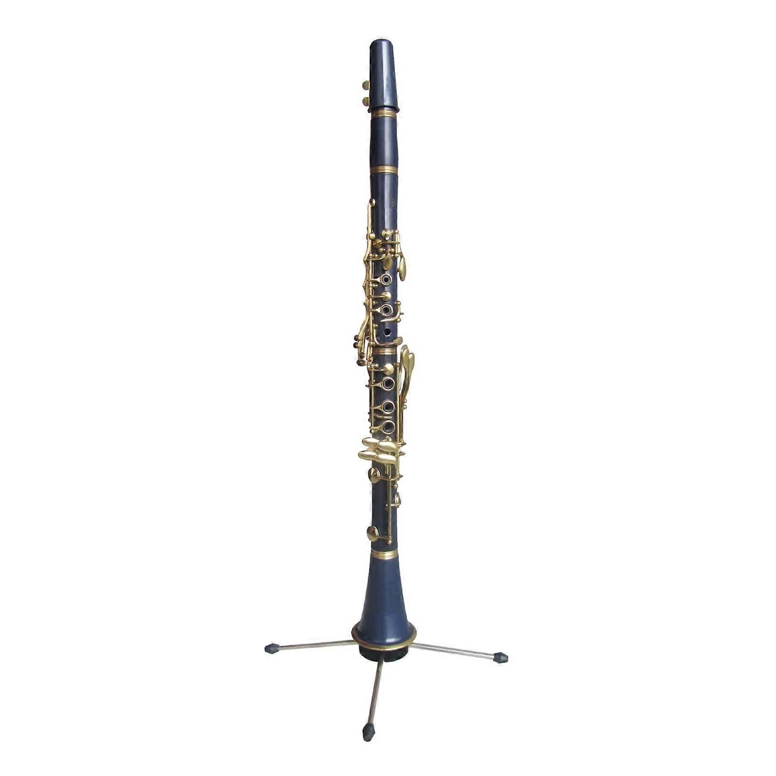 Blue B Flat Clarinet for Beginners Students Plastic Colored Design Standard Bflat Tuning