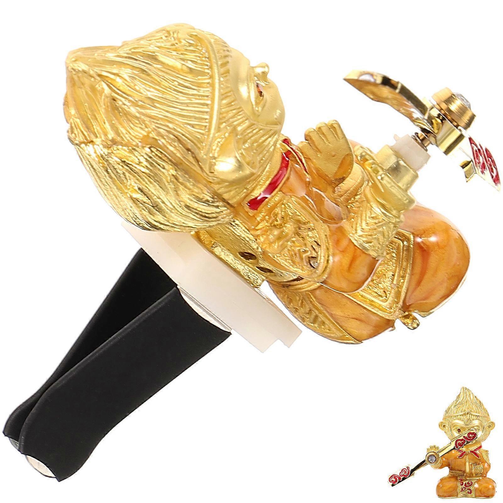 Car Air Vent Perfume Essential Oil Diffuser for Aromatherapy Car Use Golden