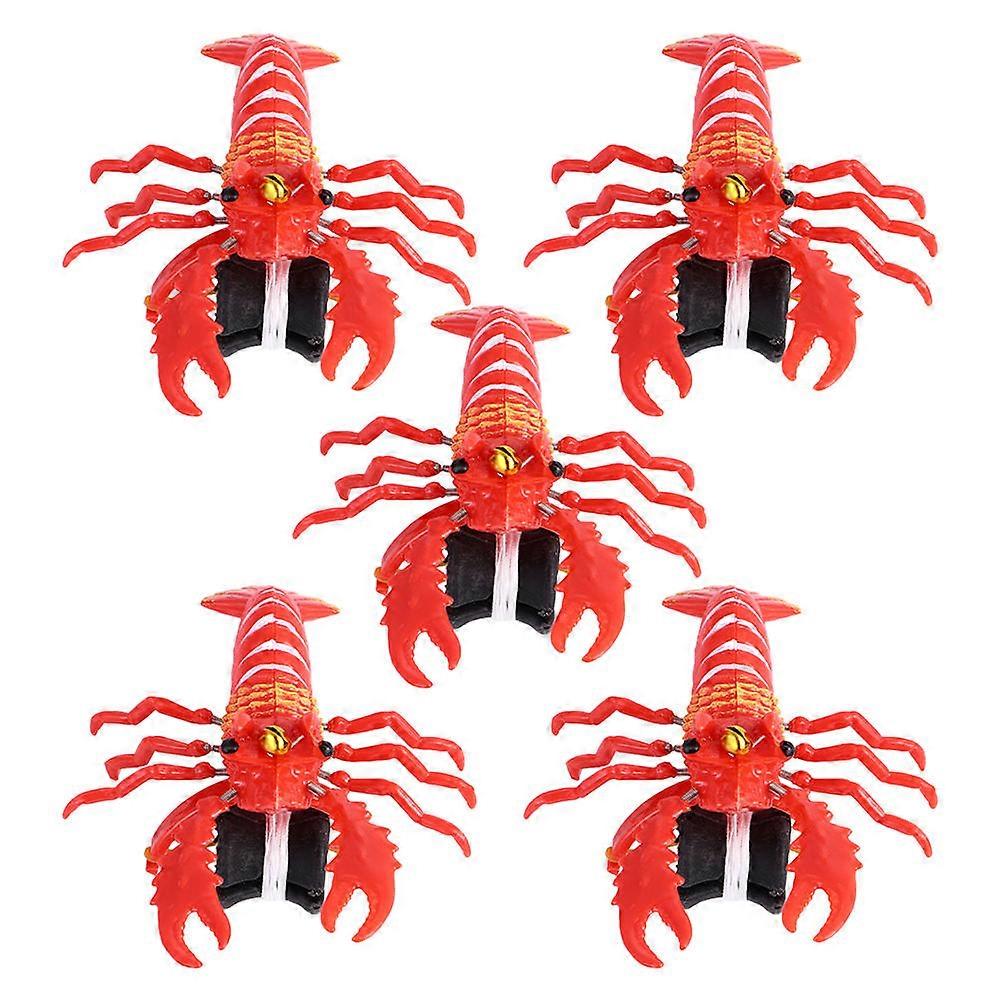 Lobster Pulling String Toy Children Clockwork Toy for Kids Playing 5Pcs