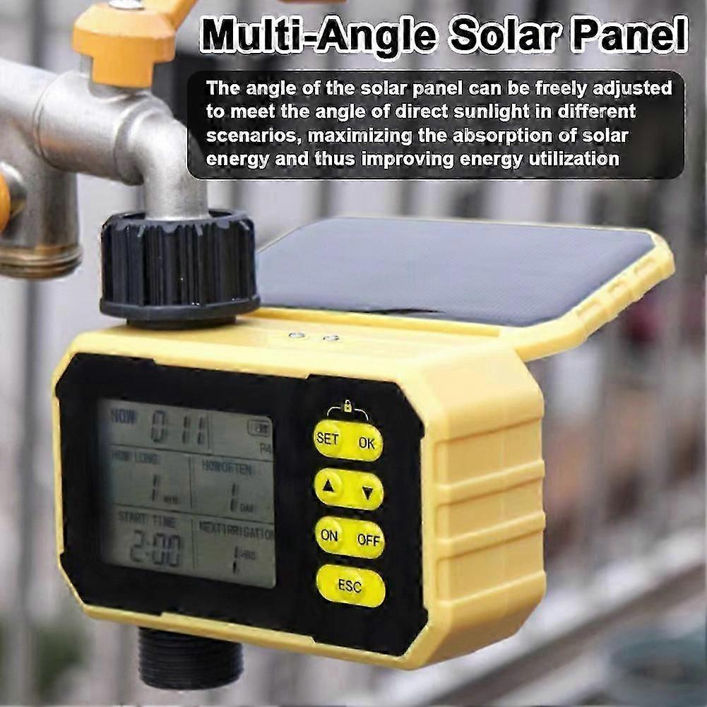 Gardening Water Timer Automatic Watering Device Garden Balcony Rain Sensing Control Intelligent Irrigation System Controller with Rain Delay Function