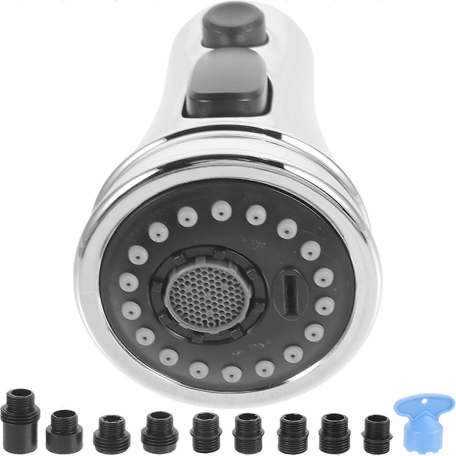 Replacement Kitchen Sprayer Head Pull Down Spray Nozzle Copper Material Daily Washing 1Set