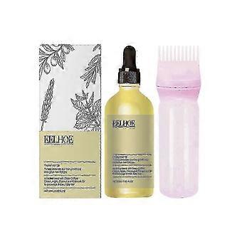Plant Hair Care Essential Oil Set Nourishes And Repair Hair Condition Frizz Smooth, Soft, Moist And Glossy Hair Care Oil