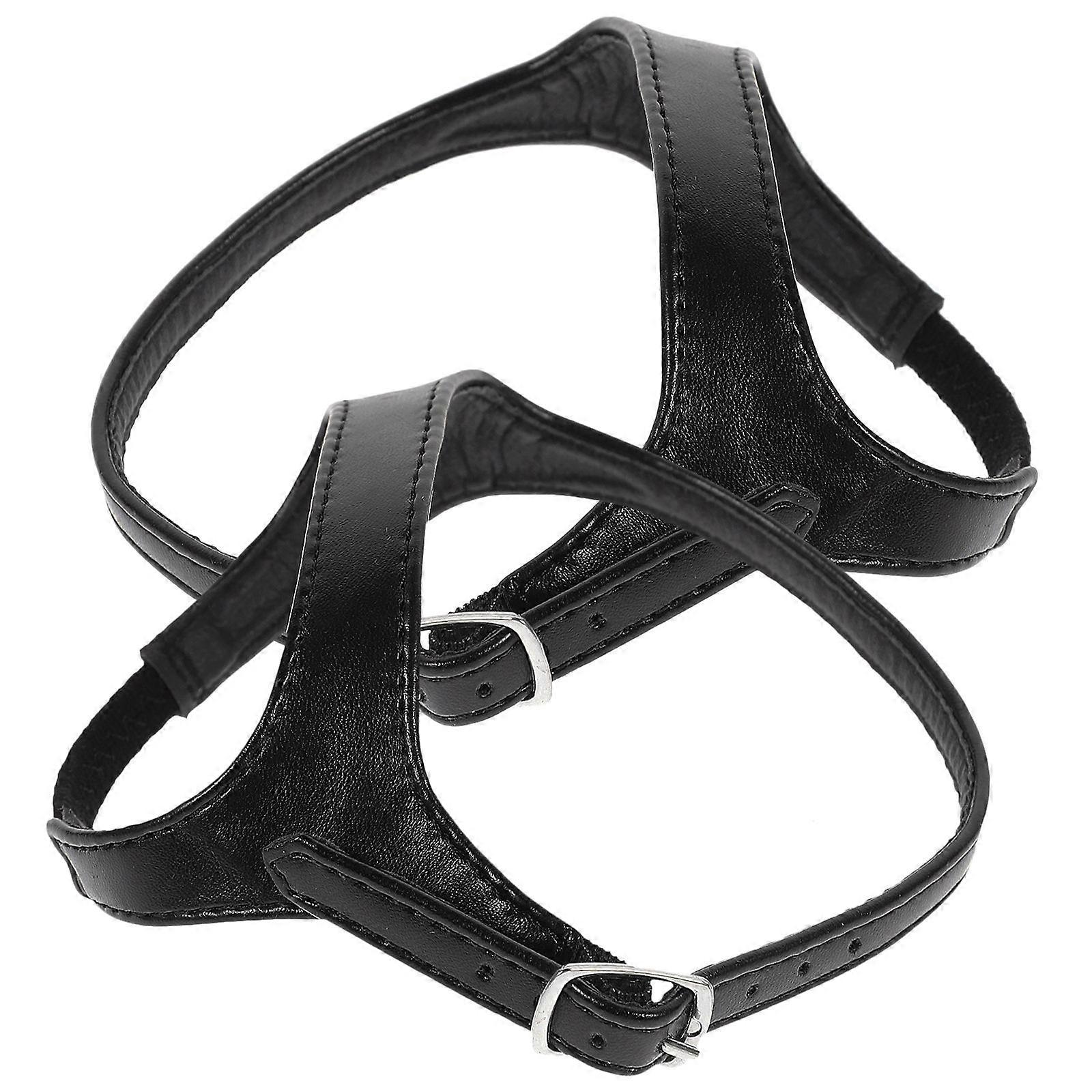 Elastic High Heel Shoelace for Stability Function Black Accessories