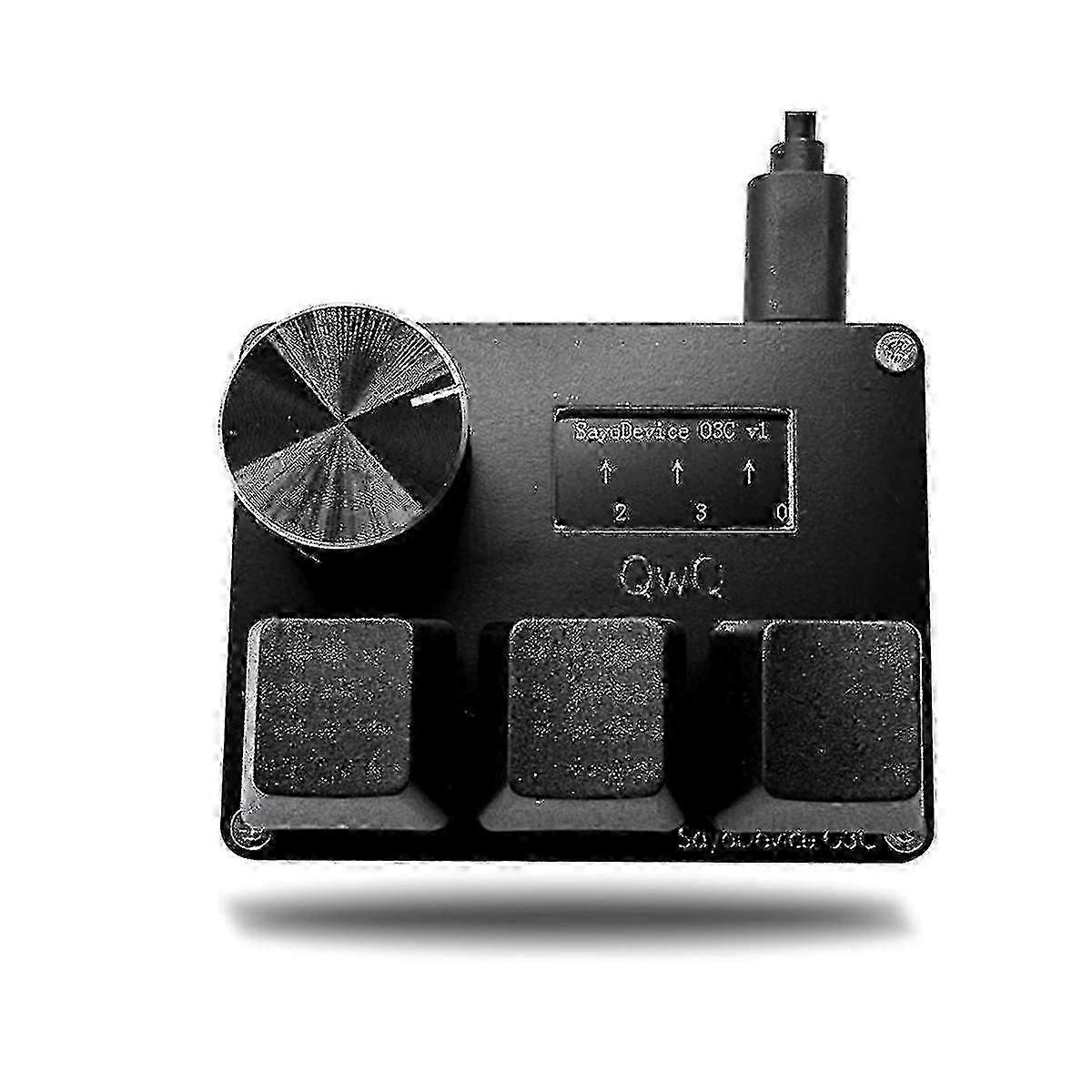 Mechanical Keyboard, Hall Axis Rapid Trigger, Type-C Interface Black, Esports Dedicated Mechanical Keyboard