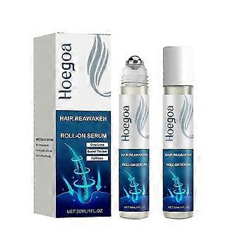 Haarolie met rollerball voor dikker haar, hergroei, tegen haaruitval, voorkomt kaalheid, versterkt het haar, voedt de hoofdhuid en bevordert de haargroei.